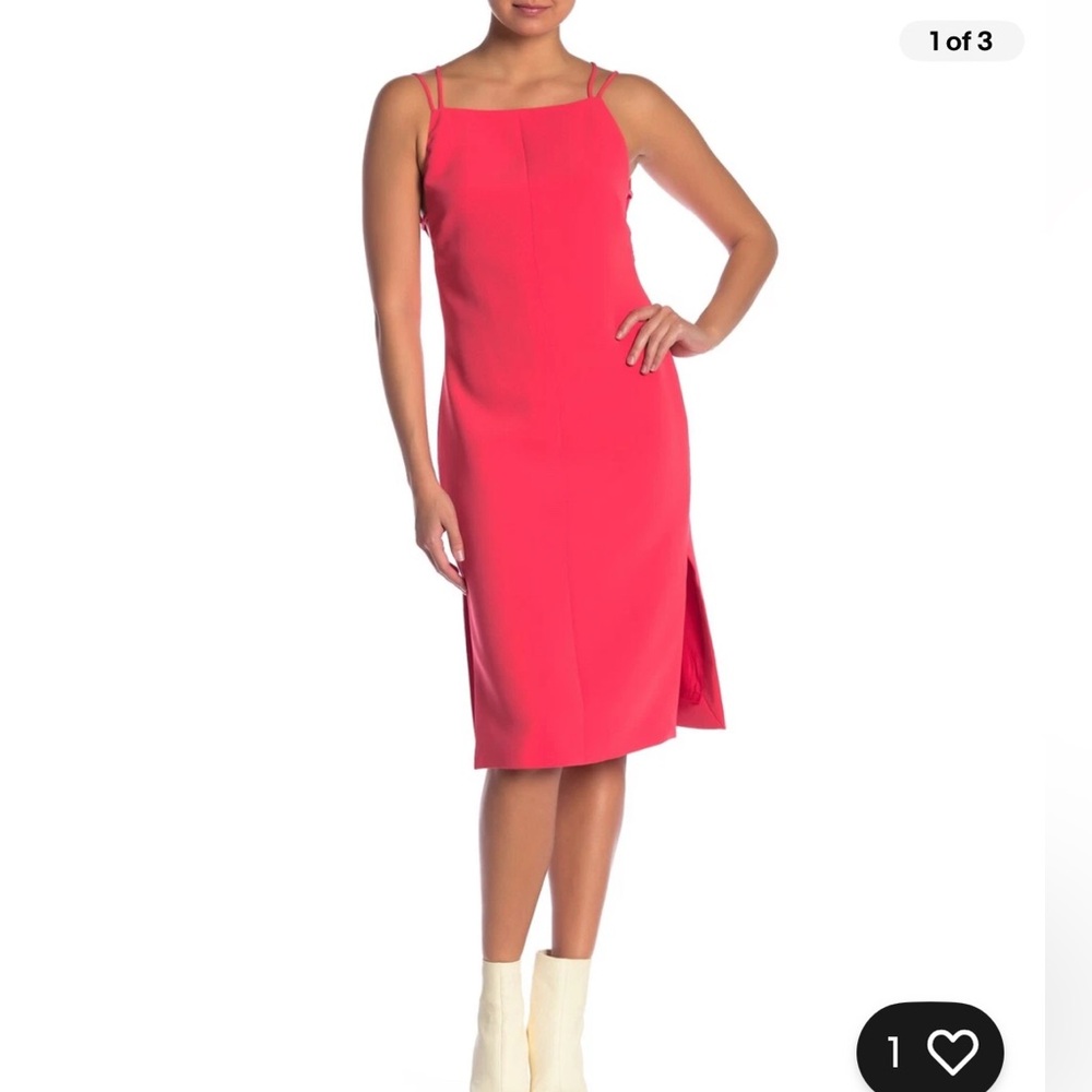 Rag & Bone Hot Pink coral Denton Dress